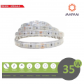 Striscia led 5050 IP65 300 led 12V 5 m adesiva per esterno impermeabile luce rosso