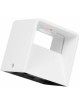 Applique led cob 7w cubo quadrato bianco con biemissione di luce naturale lampada da parete design moderno