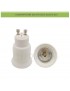 Adattatore convertitore da GU10 a attacco grande E27 portalampada riduttore bianco 220V per lampadina