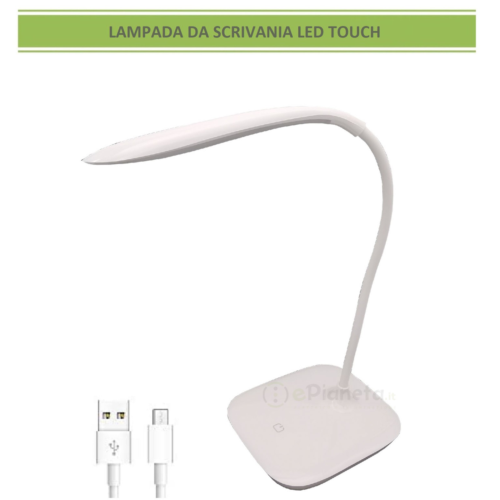 Acquista Lampada da tavolo a LED Neoglint Lampada da scrivania moderna a  LED con luce notturna dimmerabile touch control con 3 colori