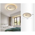 Plafoniera led 70w rotonda cerchio lampadario con telecomando luce dimmerabile bianco naturale calda design moderno