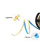 Striscia led cob 24V 15w 10 metri strip 10mm alta luminosità dimmerabile adesiva luce bianco caldo naturale