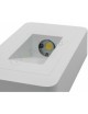 Segnapasso led cob 12w quadrato bianco faretto da esterno a parete IP65 per giardino scale luce bianca naturale calda