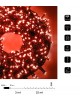 Catena di luci Natale 500 led serie luminosa natalizie per esterno interno albero feste cavo verde decorativa