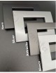 Placche compatibili bticino livinglight air placca quadra per supporti LN4703C