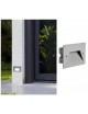 Segnapasso led incasso 3W per cassetta scatola 503 220V applique luce per esterno lampada parete