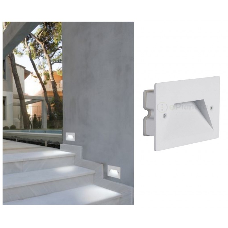 Segnapasso led incasso 3W per cassetta scatola 503 220V applique luce per esterno lampada parete