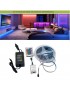 Kit completo striscia led RGB 5 metri 24V 16W 5050 con telecomando trasformatore strip impermeabile esterno
