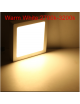 Pannello led surface 6w quadrato lampada faretto a superficie bianco plafoniera da soffitto applique parete