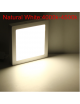 Pannello led surface 6w quadrato lampada faretto a superficie bianco plafoniera da soffitto applique parete