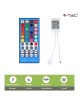 Telecomando controller per striscia led RGB+W WW CW 5 pin strip multicolore 12 24V dimmerabile smd 5050 40 tasti
