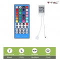 Telecomando controller per striscia led RGB+W WW CW 5 pin strip multicolore 12 24V dimmerabile smd 5050 40 tasti