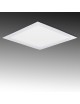 Faro faretto led pannello quadrato acciaio slim 24w ip20 da incasso a molla luce bianca fredda 6500k
