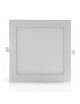 Pannello led quadrato bianco slim 18w ip20 incasso faro faretto completo driver luce bianca fredda naturale calda downlight