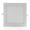 Pannello quadrato led 18w bianco slim faro faretto incasso Downlight