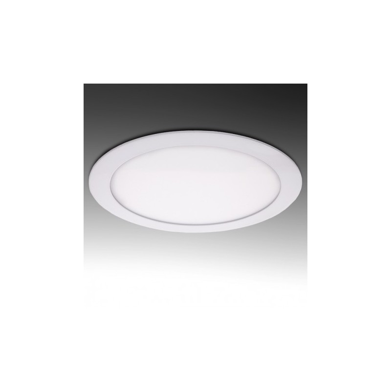 Pannello led rotondo slim 18w ip20 da incasso faro faretto bianco luce calda naturale fredda Downlight