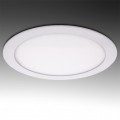 Pannello led rotondo slim 18w ip20 da incasso faro faretto bianco luce calda naturale fredda Downlight