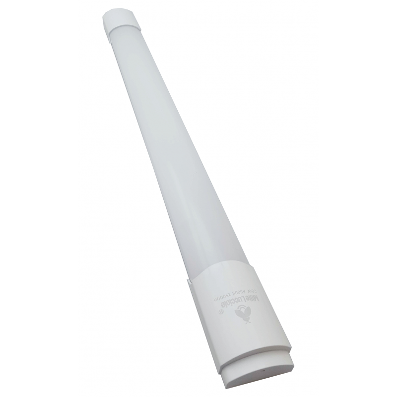 Neon plafoniera led 3t 20w illuminazione IP20 applique muro soffitto