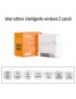 Interruttore 2 vie canali smart switch ZigBee per controllo remoto luci domotica con Alexa Google home smartphone SONOFF ZBMINI