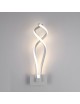 Applique led da parete 18W design moderna intrecciato bianco lampada per camera salotto luce naturale