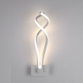 Applique led da parete 18W design moderna intrecciato bianco lampada per camera salotto luce naturale