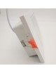 Lampada di emergenza luce led da incasso per cartongesso controsoffitto plafoniera slim bianco parete