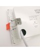 Lampada di emergenza luce led da incasso per cartongesso controsoffitto plafoniera slim bianco parete