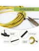 V-TAC Confezione da 100 fascette 4.5 x 300 mm stringicavo autobloccanti in nylon nere fermacavi per cablaggi