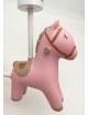 Applique da parete cavallo luce led E27 lampada notturna muro rosa celeste per camera bambini
