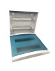 Quadro elettrico centralino 36 moduli DIN box superfice scatola da parete IP40 per interruttori grigio