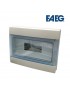 Quadro elettrico centralina stagna 6 - 12 moduli DIN IP65 box superfice esterno a parete impermeabile scatola per interruttori