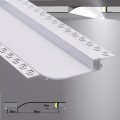 2 metri profilo alluminio strip led luce soffusa incasso scomparsa cartongesso