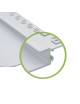 Profilo per cartongesso luce soffusa emissione laterale