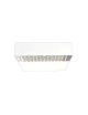 Plafoniera led 50w quadrata bianco design moderno pannello lampada da soffitto luce fredda naturale