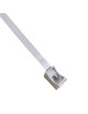 10 Clips a fascetta per fissaggio tubo rigido o guaina flessibile da Ø 16 a 32 mm fissatubo grigio RAL 7035