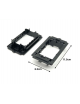 Supporto e Placca bianco 3 posti con Frutti bianco compatibile con Gewiss system