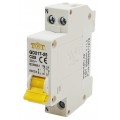 Interruttore magnetotermico automatico 1P+N 6 kA 1 modulo 6 10 16 20 25 32 40A ampere