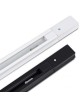 Binario monofase elettrico per faro faretti led pista guida track bianco nero 1 m 2 metri 220 V