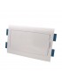Quadro elettrico per cartongesso da 6 a 12 moduli centralino con sportello bianco da incasso per interruttori DIN IP40