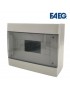 Quadro elettrico da parete da 4 a 8 moduli centralino con sportello per interruttori DIN IP40