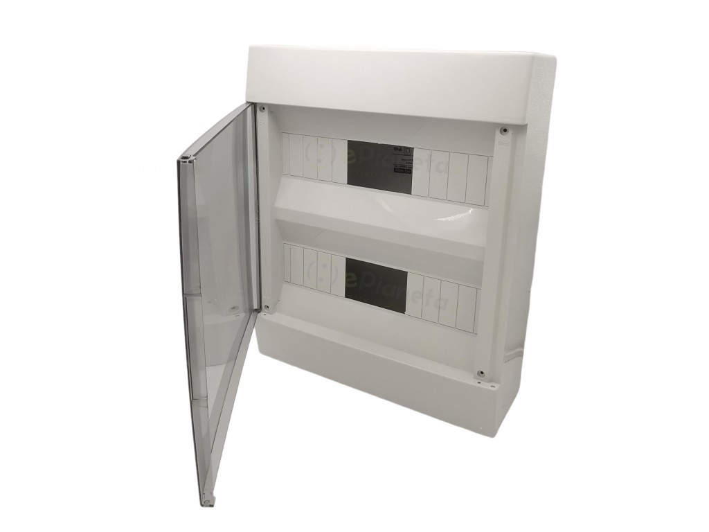 Intratec Ripartitore Di Comunicazione A Parete IP40 – Armadio Multimediale 287x485x112 Mm Per Router E Switch, Bianco