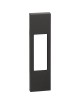 Bticino Living Now Cover Per Prese Interruttori Bipolari E Pulsanti A Tirante Colore Nero KG02