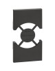 Bticino Living Now Cover Per Prese Shuko Colore Nero KG03