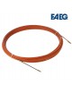 Sonda elettrica passacavi in acciaio 4mm con terminale svitabile M5 15 20 25 m rivestito in nylon elettricista professionale