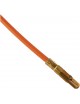 Sonda elettrica passacavi in acciaio 4mm con terminale svitabile M5 15 20 25 m rivestito in nylon elettricista professionale