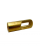 Sonda elettrica passacavi in acciaio 4mm con terminale svitabile M5 15 20 25 m rivestito in nylon elettricista professionale