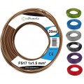 FS17 matassa 20mt cavo unipolare 1X1.5mm 450/750V