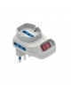 Adattatore Multipresa Triplo Con Interruttore Spina 16A 2 Prese 10/16A Bipasso + 1 Presa Schuko