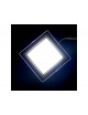 Pannello led quadrato slim vetro 6w faretto incasso completo driver Downlight