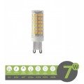 Lampadina led attacco G9 7w 75D luce bianca fredda naturale calda alta luminosità